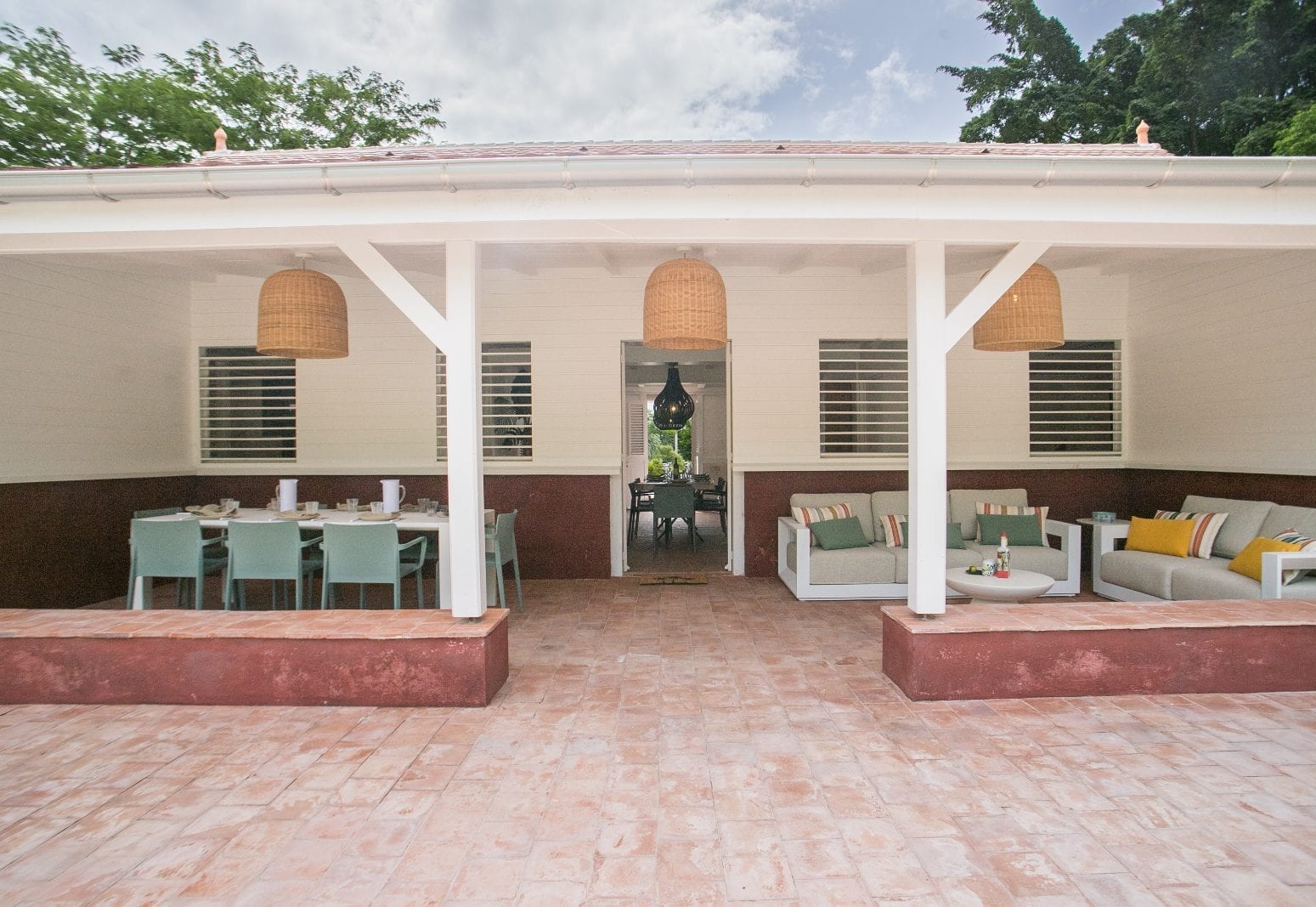 La terrasse couverte